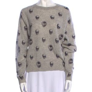 Skull Cashmere Printed Sweater